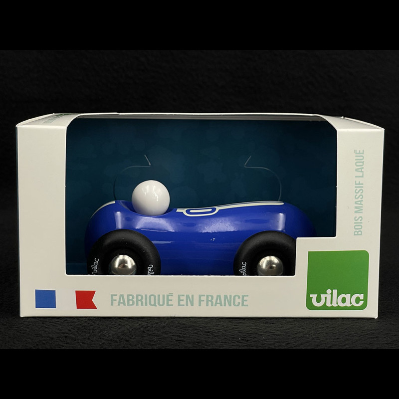 Vilac Large Wooden Speedster Car in Turquoise by Vilac - Bebeprecious