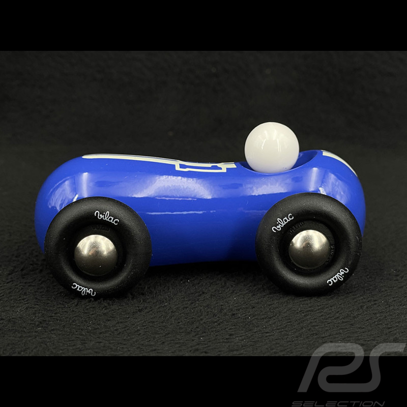 Miniature Vintage de course en bois Streamline Bleu 2284B