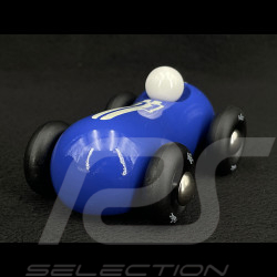 Miniature Vintage de course en bois Streamline Bleu 2284B