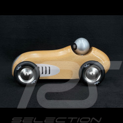 Vintage Wooden Race Car Vilac Trophy Natural Wood 2286S