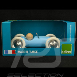 Miniature Vintage de Course Grand Prix en Bois Bleu 2341B