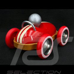 Miniature Vintage de Course en Bois Roadster Rouge 2332R