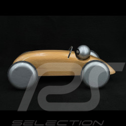 Vintage Wooden Race Car Speedster Natural Wood 2289S