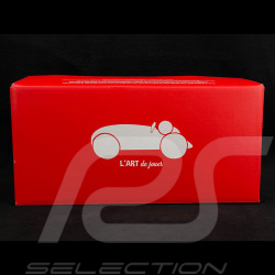 Miniature Vintage de course en bois Speedster Rouge 2288R