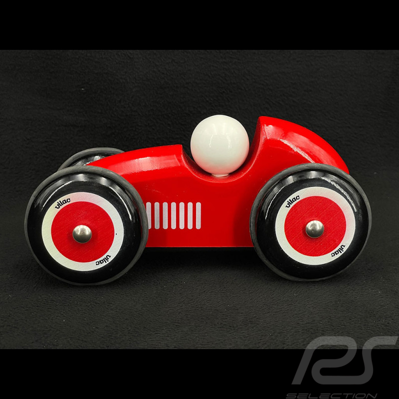 Miniature Vintage Cabriolet en Bois Rouge 2301R