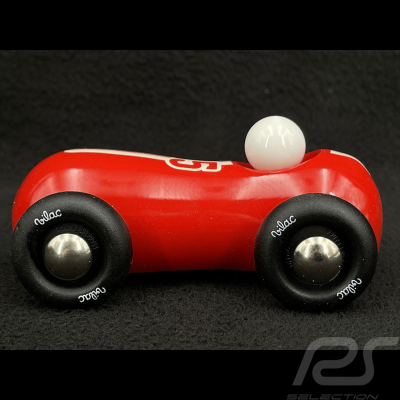 Vintage Holz Rennauto Streamline Rot 2284R