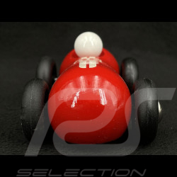 Vintage Wooden Race Car Streamline Red 2284R