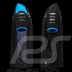 T-shirt Alpine F1 Team Ocon Gasly 2023 Kappa Noir / Bleu 311E2PW-A12 - Homme