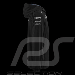 Veste à capuche Alpine F1 Team Ocon Gasly 2023 Kappa Softshell Hoodie Noir / Bleu 331C58W-005 - Homme