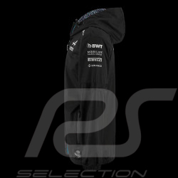 Alpine Kapuzenjacke F1 Team Ocon Gasly 2023 Kappa Softshell Hoodie Schwarz / Blau 331C58W-005 - Herren