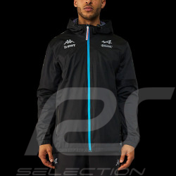 Veste à capuche Alpine F1 Team Ocon Gasly 2023 Kappa Softshell Hoodie Noir / Bleu 331C58W-005 - Homme