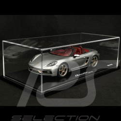 Porsche 718 Boxster Type 982 25 Jahre Edition GT Silber 1/18 Spark WAP0212020NB25