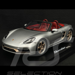 Porsche 718 Boxster Type 982 25 Jahre Edition GT Silber 1/18 Spark WAP0212020NB25