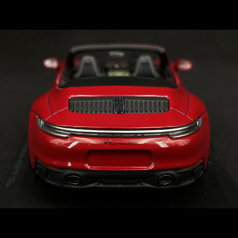 Porsche 911 Carrera GTS Cabriolet (Rouge Carmin) - Spark 1/43 - Miniature Neuve Sous Blister