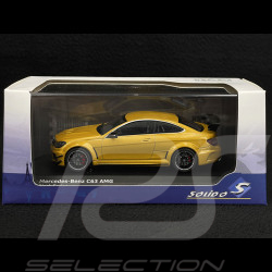 Mercedes-Benz C63 AMG Black Series 2012 Jaune Solaire 1/43 Solido S4311601