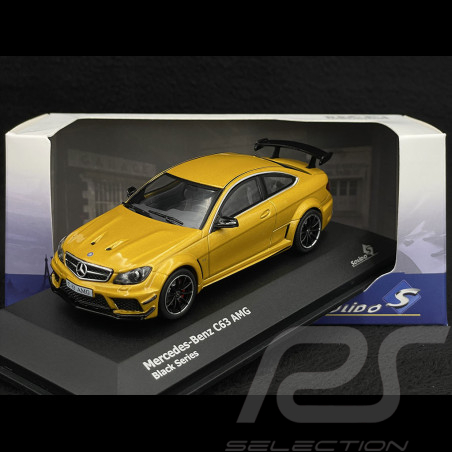 Mercedes-Benz C63 AMG Black Series 2012 Solarbeam Yellow 1/43 Solido S4311601