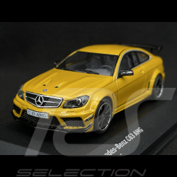 Mercedes-Benz C63 AMG Black Series 2012 Jaune Solaire 1/43 Solido S4311601