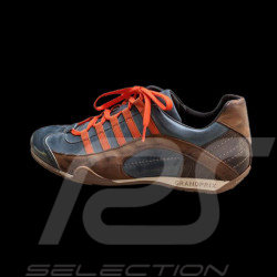 Sneaker / Basket Schuhe style Rennfahrer Monza blau V2 - Herren