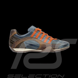 Sneaker / Basket Schuhe style Rennfahrer Monza blau V2 - Herren