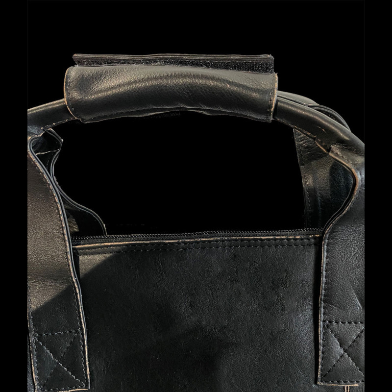 Sac De Sport Weekender Tarah Smith TS En Cuir Vert Et Noir - Taille XL