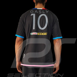 Alpine T-shirt F1 Team 2023 n°10 Gasly Kappa Black / Blue / Pink 371C6FW-A0B - Men