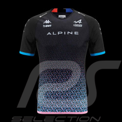 Alpine T-shirt F1 Team 2023 n°31 Ocon Kappa Schwarz / Blau / Rosa 371C6GW-A0B - Herren