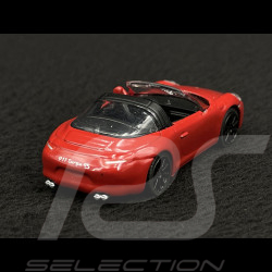 Porsche 911 Targa 4S Cabriolet Type 991 2013 Rouge Indien 1/87 Schuco 452670900