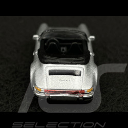 Porsche 911 Carrera 3.2 Cabriolet 1989 Argent 1/87 Schuco 452671000