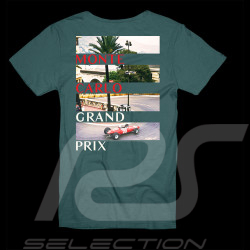 Grand Prix T-shirt Monte Carlo Grün Hero Seven - Herren
