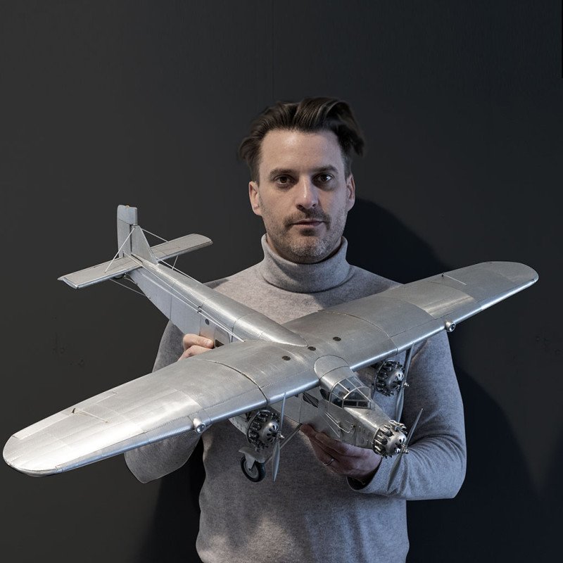 Maquette Avion métal Ford Shell Tri-motor ERTL 1:72 | Kaufen auf Ricardo