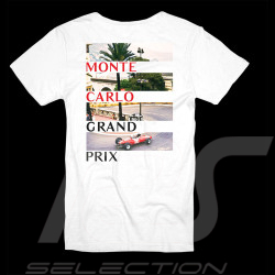 T-shirt Grand Prix Monte Carlo Blanc Hero Seven - Homme