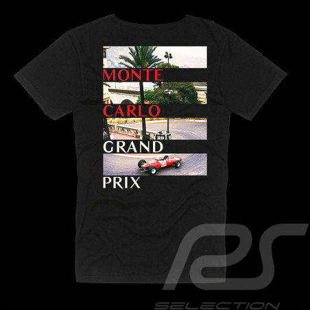 Grand Prix T-shirt Monte Carlo Schwarz Hero Seven - Herren