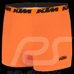 KTM X-Bow Boxershorts Freegun 2-stück Packung Dunkelgrau / Orange - Herren