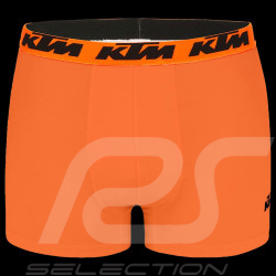 Boxer KTM Caleçon Freegun Pack de 8 Noir / Gris foncé / Gris clair / Orange - Homme