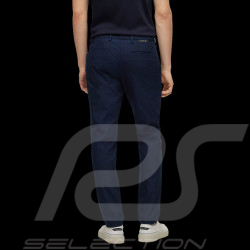 Porsche x BOSS Trousers Casual Twill Slim Fit Dark Blue BOSS 50478294_404 - Men