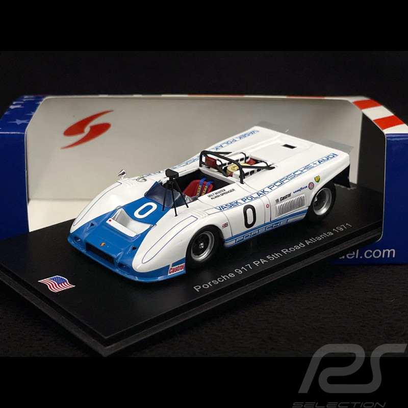 Porsche 917 PA n° 0 5éme Road Atlanta 1971 Milt Minter 1/43 Spark US160