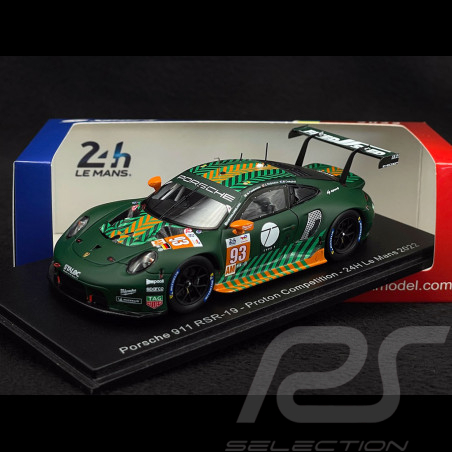 Porsche 911 RSR-19 Type 991 24h Le Mans 2022 N°93 1/43 Spark S8654