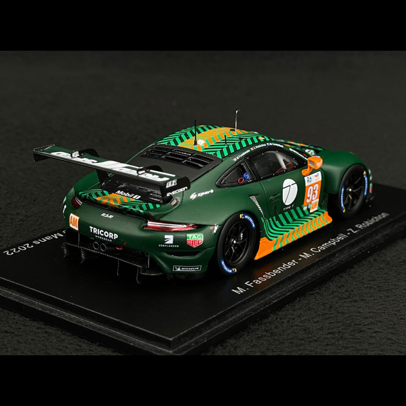 Porsche 911gt rsr n°78 F.a.t.urbo Express 24H du MANS 93 1:43