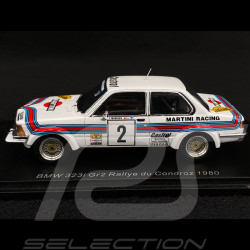 BMW 323i Rallye du Condroz 1980 N°2 1/43 Spark S8513