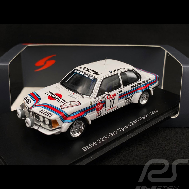 BMW 323i 24h Rallye Ypres 1980 N°17 1/43 Spark S8510