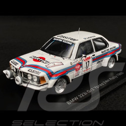 BMW 323i 24h Rallye Ypres 1980 N°17 1/43 Spark S8510