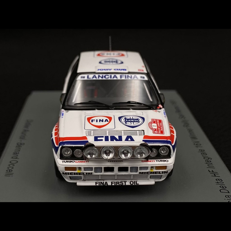 ミニカー Lancia Delta HF Integrale16V 1991Sanremo Lancia Delta HF Integrale 16V Winner Rallye San Remo 1991 N°1 1/43