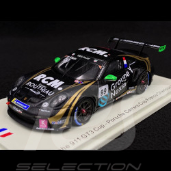Porsche 911 GT3 Cup Type 991 N°99 Vainqueur Carrera Cup France 2021 1/43 Spark SF258
