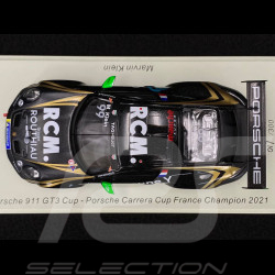Porsche 911 GT3 Cup Type 991 N°99 Sieger Carrera Cup 2021 1/43 Spark SF258