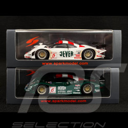 Set de 2 Porsche 911 GT1-98 Type 996 500km Oschersleben et 3ème 500km Silverstone 1998 1/43 Spark