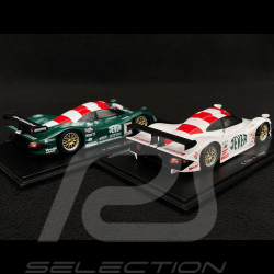 Set of 2 Porsche 911 GT1-98 Type 996 500km Oschersleben and 3rd 500km Silverstone 1998 1/43 Spark