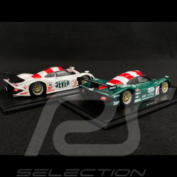 Set of 2 Porsche 911 GT1-98 Type 996 500km Oschersleben and 3rd 500km Silverstone 1998 1/43 Spark