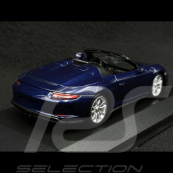 Porsche 911 Speedster Type 991 2019 Iris blue metallic 1/43 Minichamps 410061132