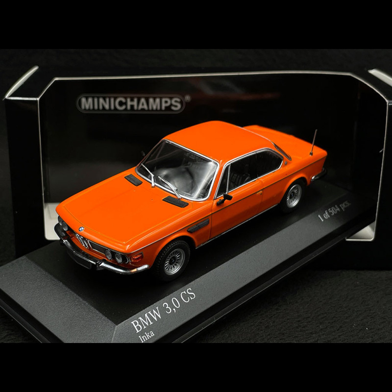 RIPA SRL - BMW 3.0 CS WHITE 1968 Modellino Minichamps