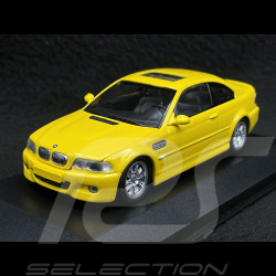 BMW M3 E46 2000 Phoenix Jaune Maquette de Voiture 1:18 Solido